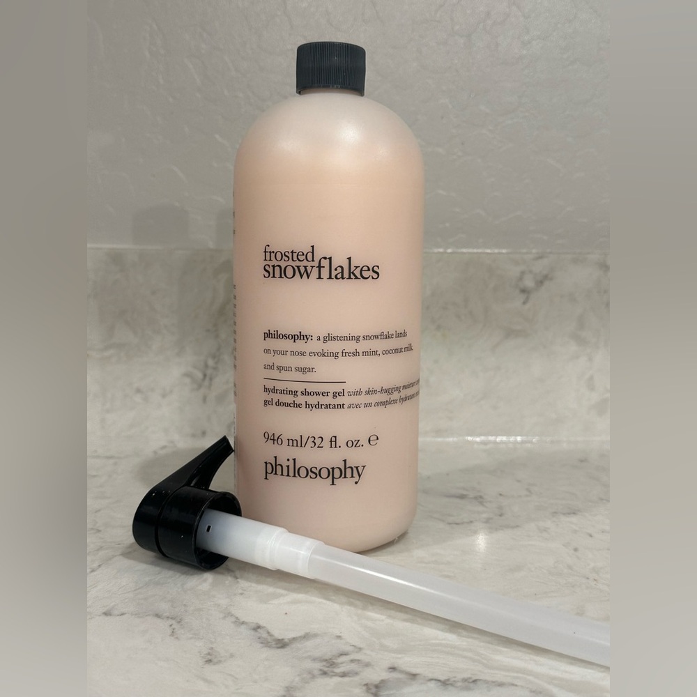 New Philosophy Frosted Snowflakes Body Wash - Cream 32 ounce